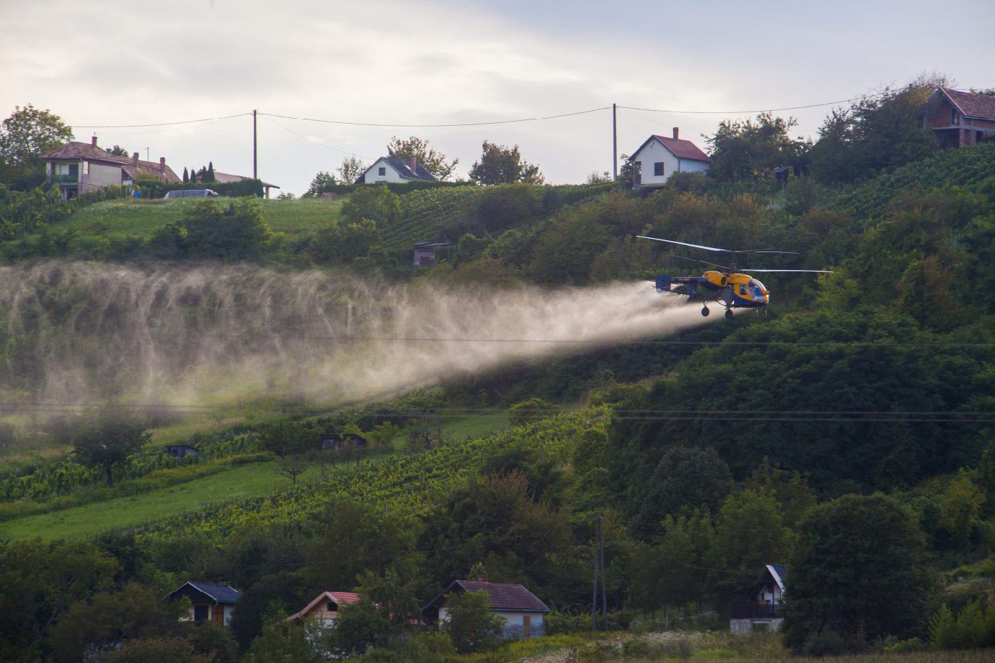 Helikopteres védekezés